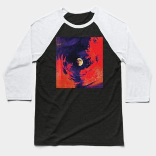 Blood Moon Creativity Baseball T-Shirt